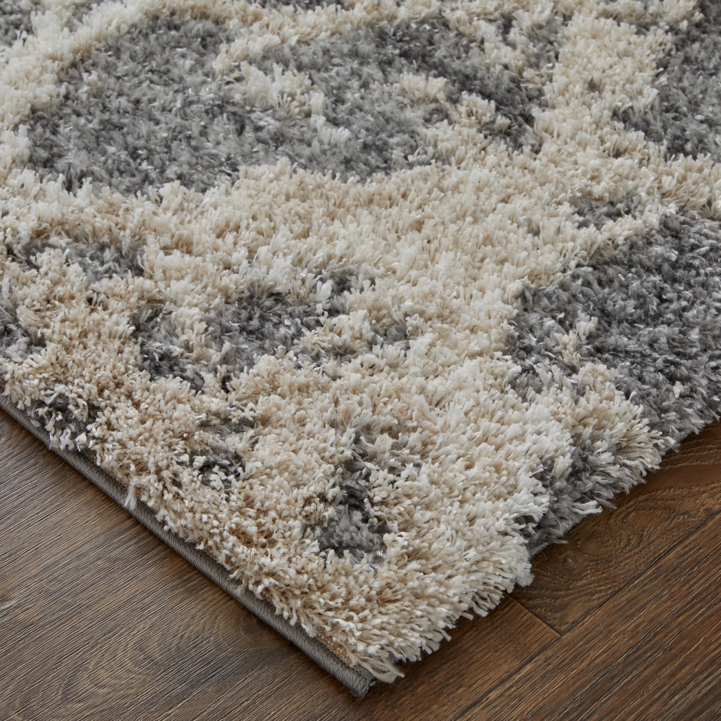 Shimira Gray 5' x 8' Rug - Thumbnail - Image 2