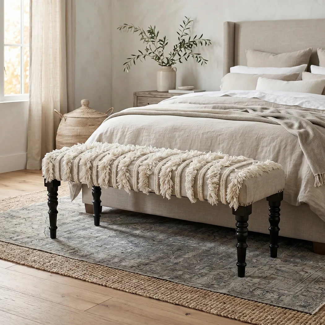 Shimlo Cream/Gray Bench - Image 5