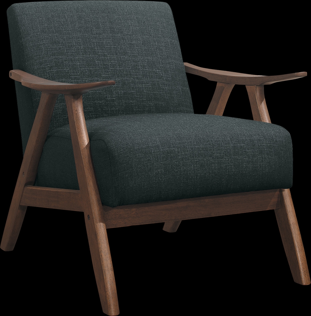 Shinano Dark Gray Accent Chair - Thumbnail - Image 1