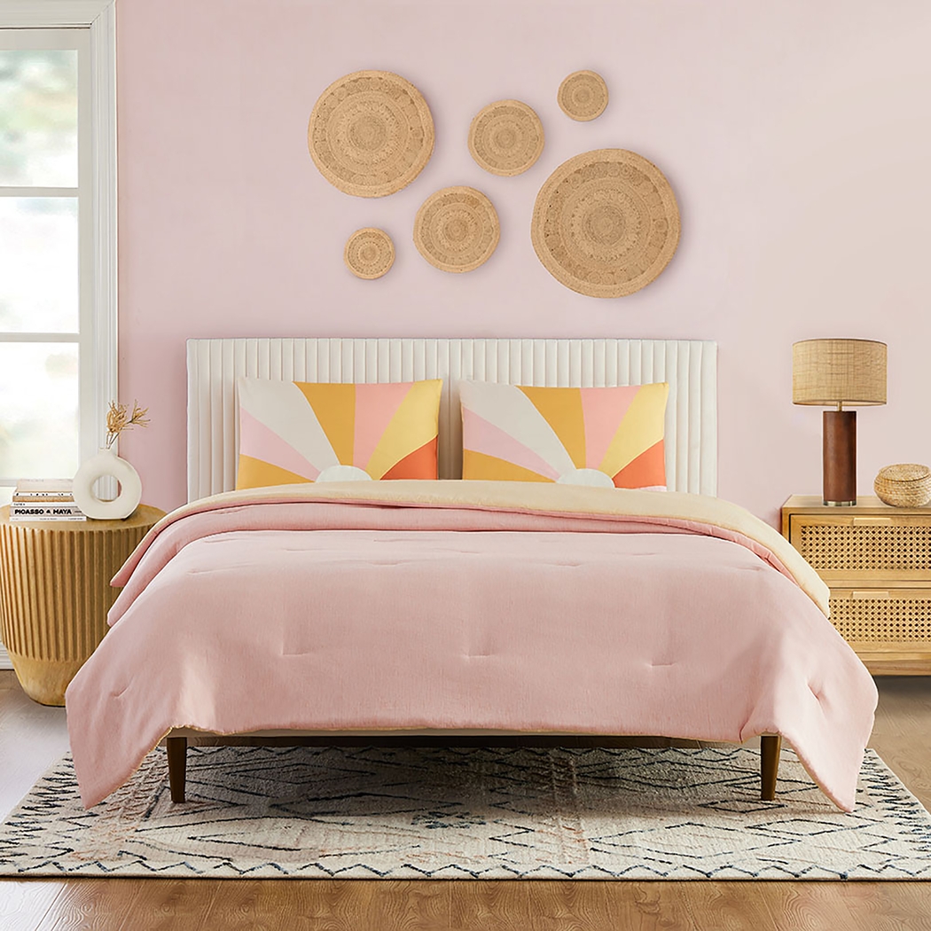 Shine On Me Pink 3 Pc Full/Queen Comforter Set - Thumbnail - Image 1
