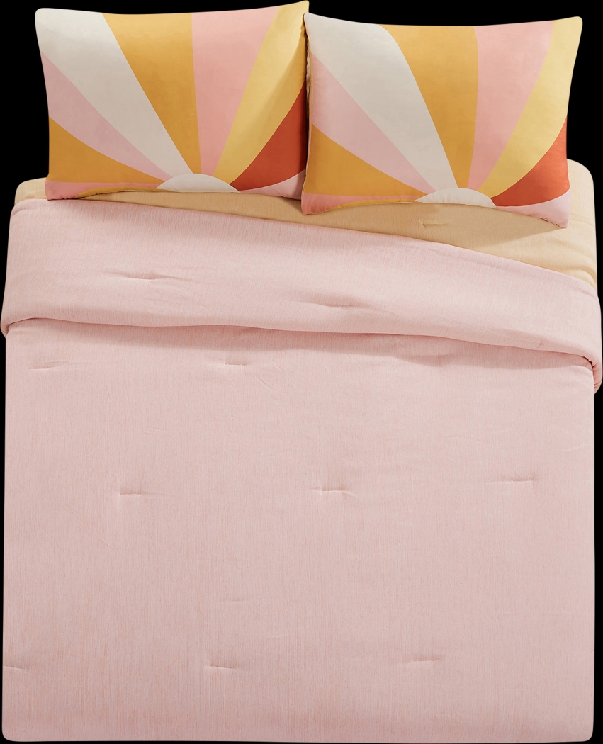 Shine On Me Pink 3 Pc King Comforter Set - Thumbnail - Image 2