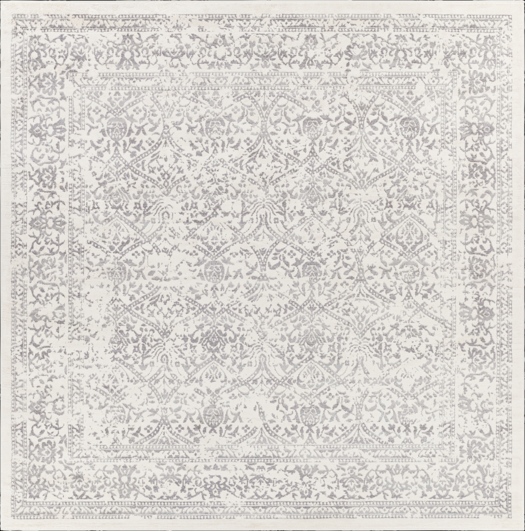 Shinnwood I Off-White 7'10 Square Rug - Thumbnail - Image 1