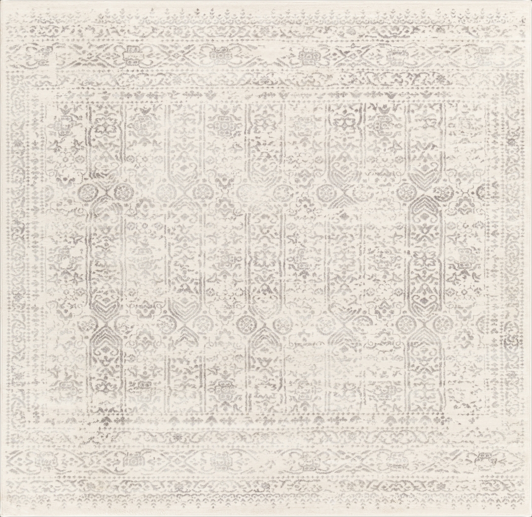 Shinnwood III Cream 6'7 Square Rug - Thumbnail - Image 1