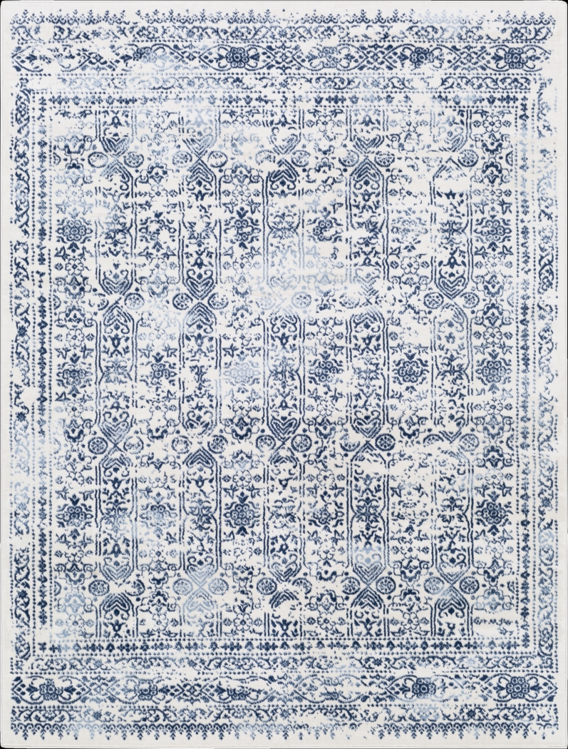 Shinnwood IV Blue 6'7x 9' Rug - Thumbnail - Image 1