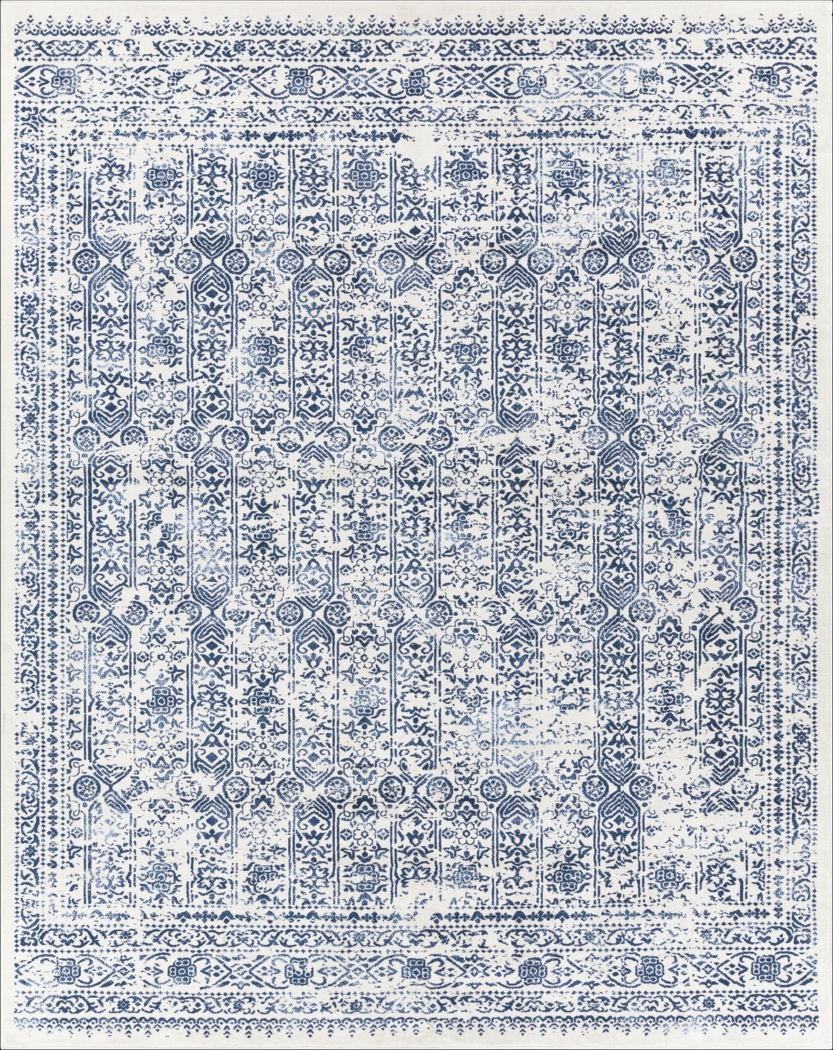 Shinnwood IV Blue 7'10 x 10' Rug - Thumbnail - Image 1