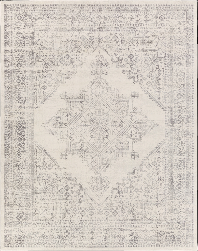 Shinnwood V White 7'10 x 10' Rug - Thumbnail - Image 1