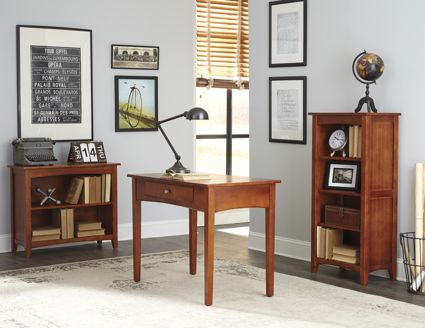 Shinob Cherry Bookcase - Thumbnail - Image 3