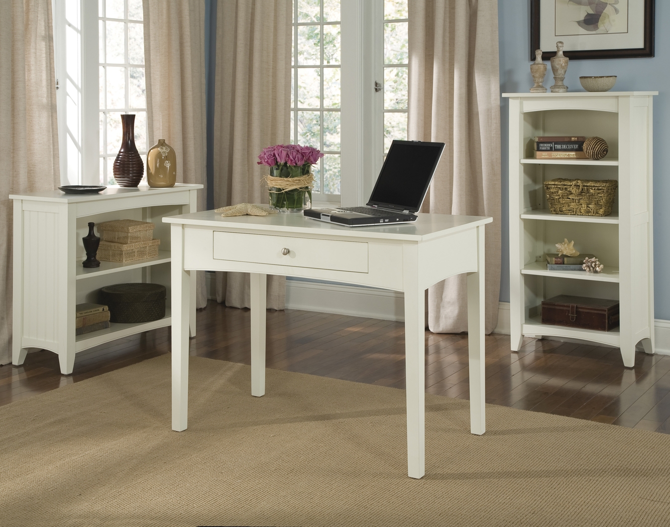 Shinob Ivory Bookcase - Thumbnail - Image 2
