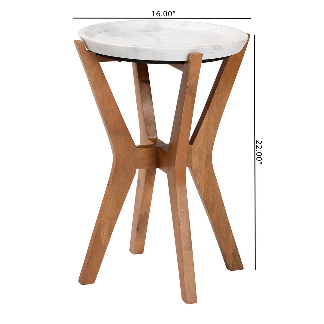 Shiori Brown End Table - Thumbnail - Image 3