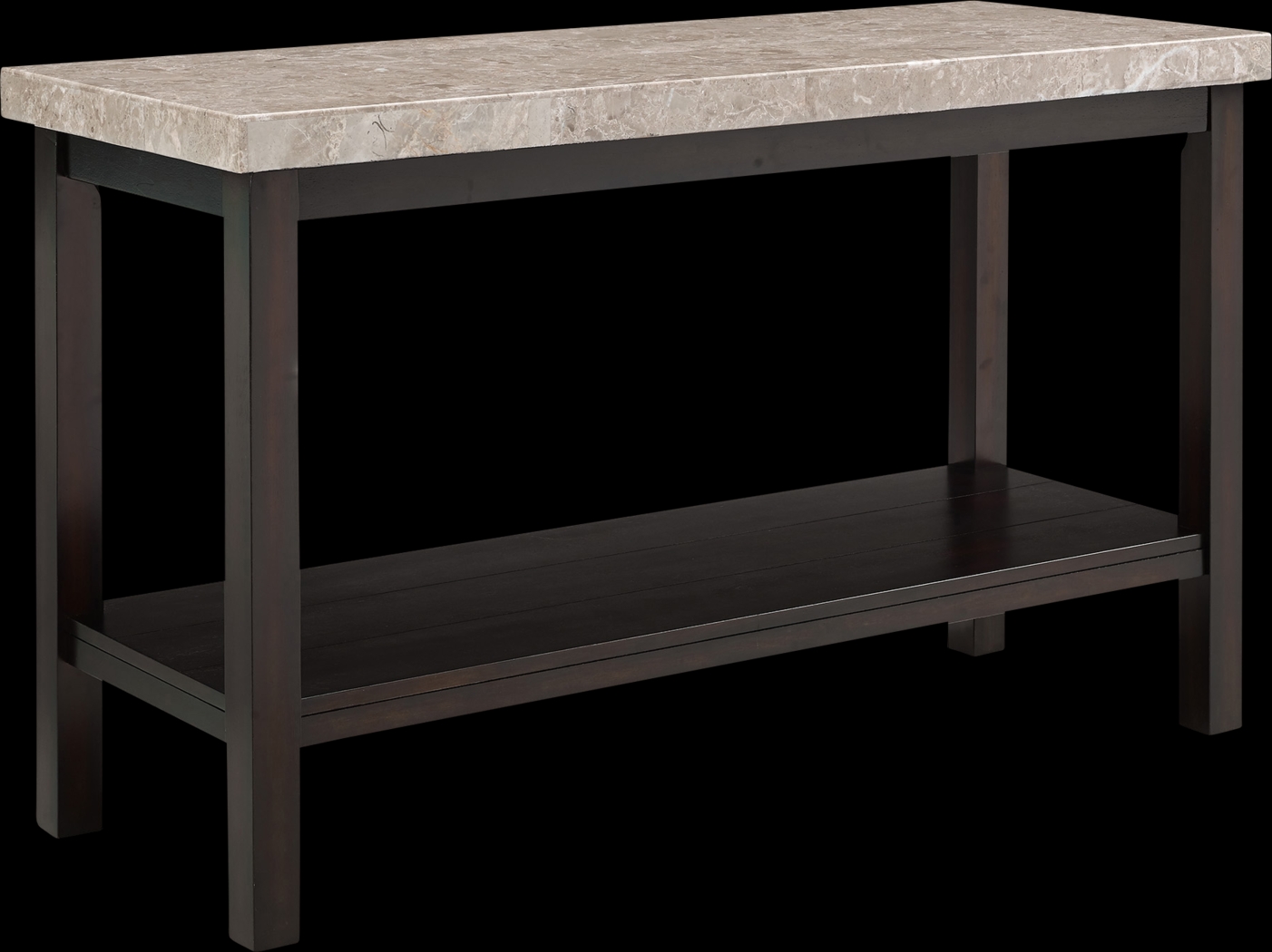 Shipjack Espresso Sofa Table - Thumbnail - Image 1
