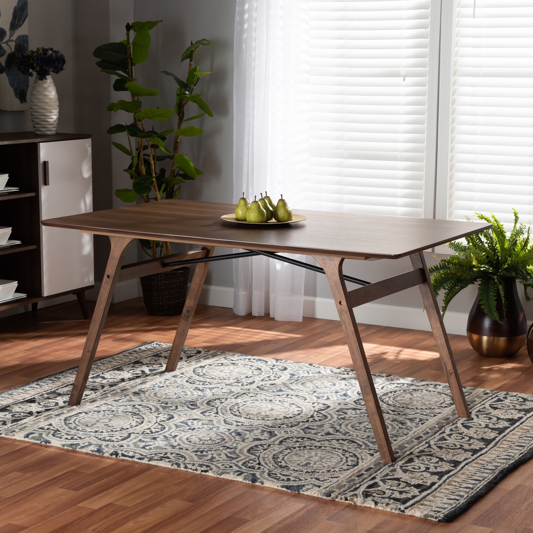 Shipways Brown Dining Table - Thumbnail - Image 6