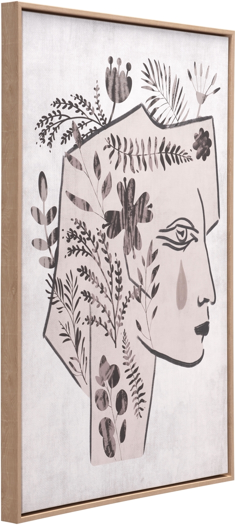 Shirah White Wall Art - Thumbnail - Image 2