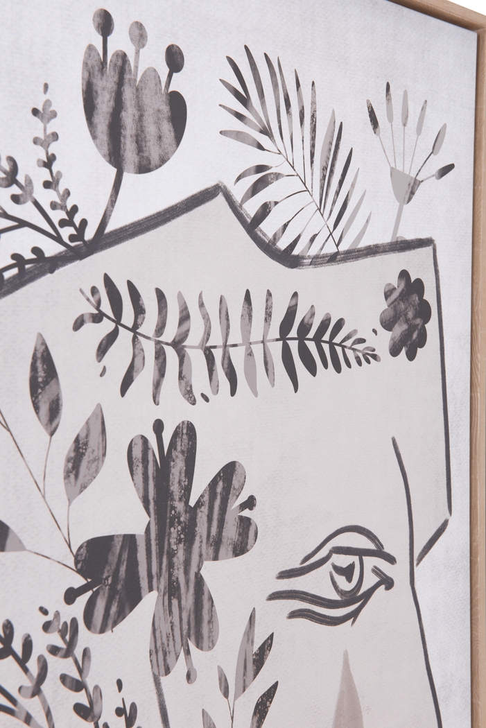 Shirah White Wall Art - Thumbnail - Image 5