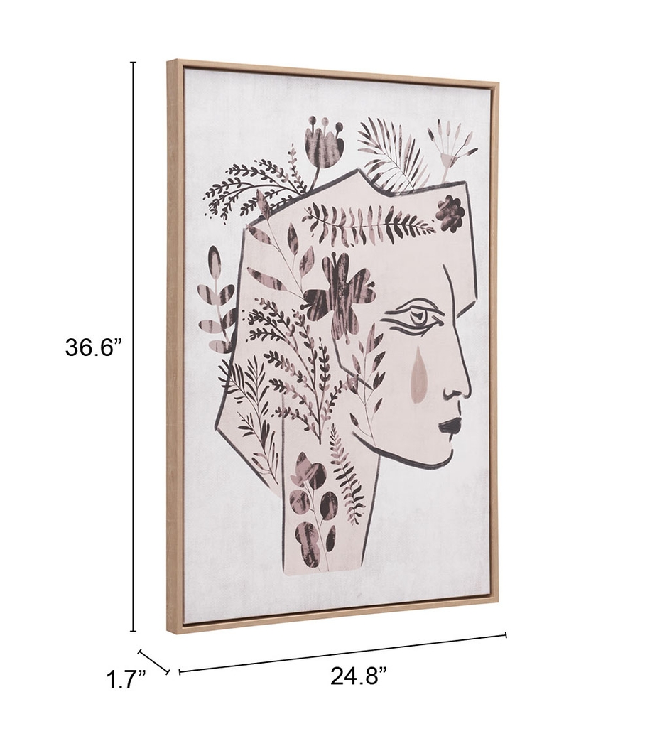 Shirah White Wall Art - Thumbnail - Image 7