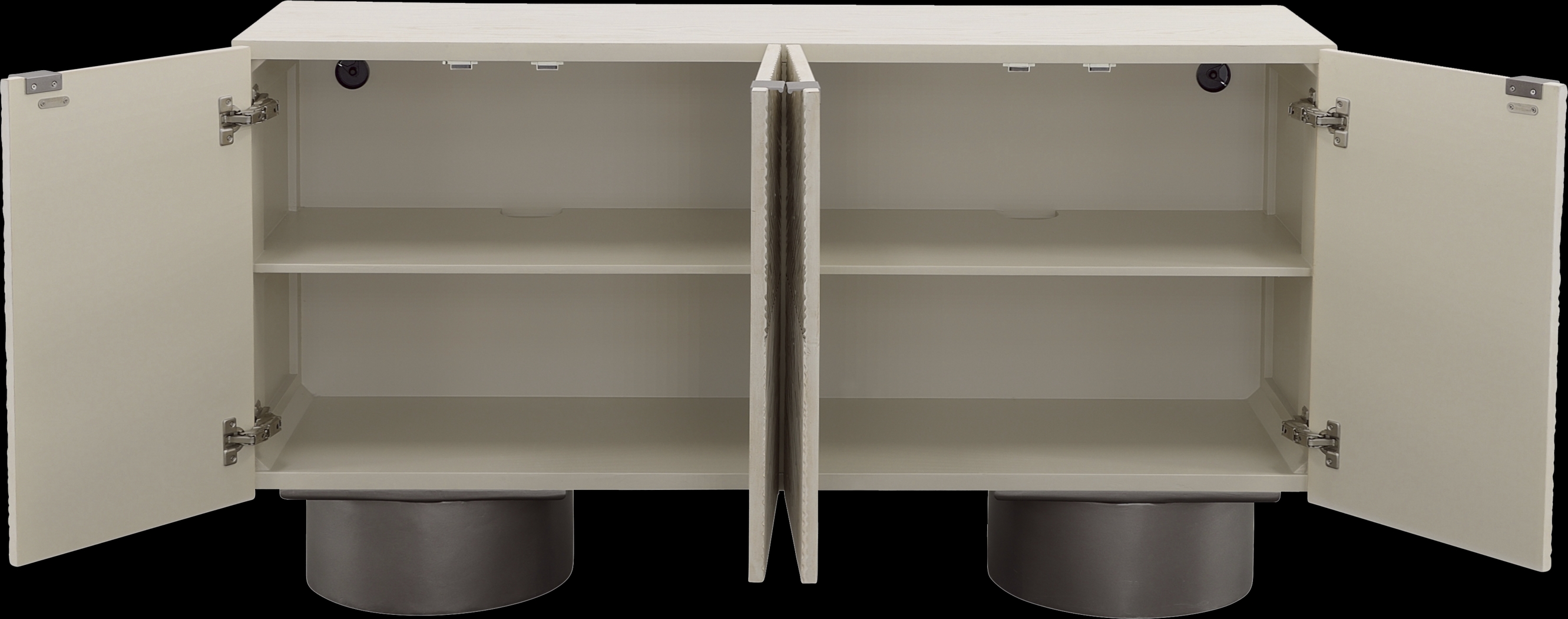 Shirecliffe White Credenza - Thumbnail - Image 5
