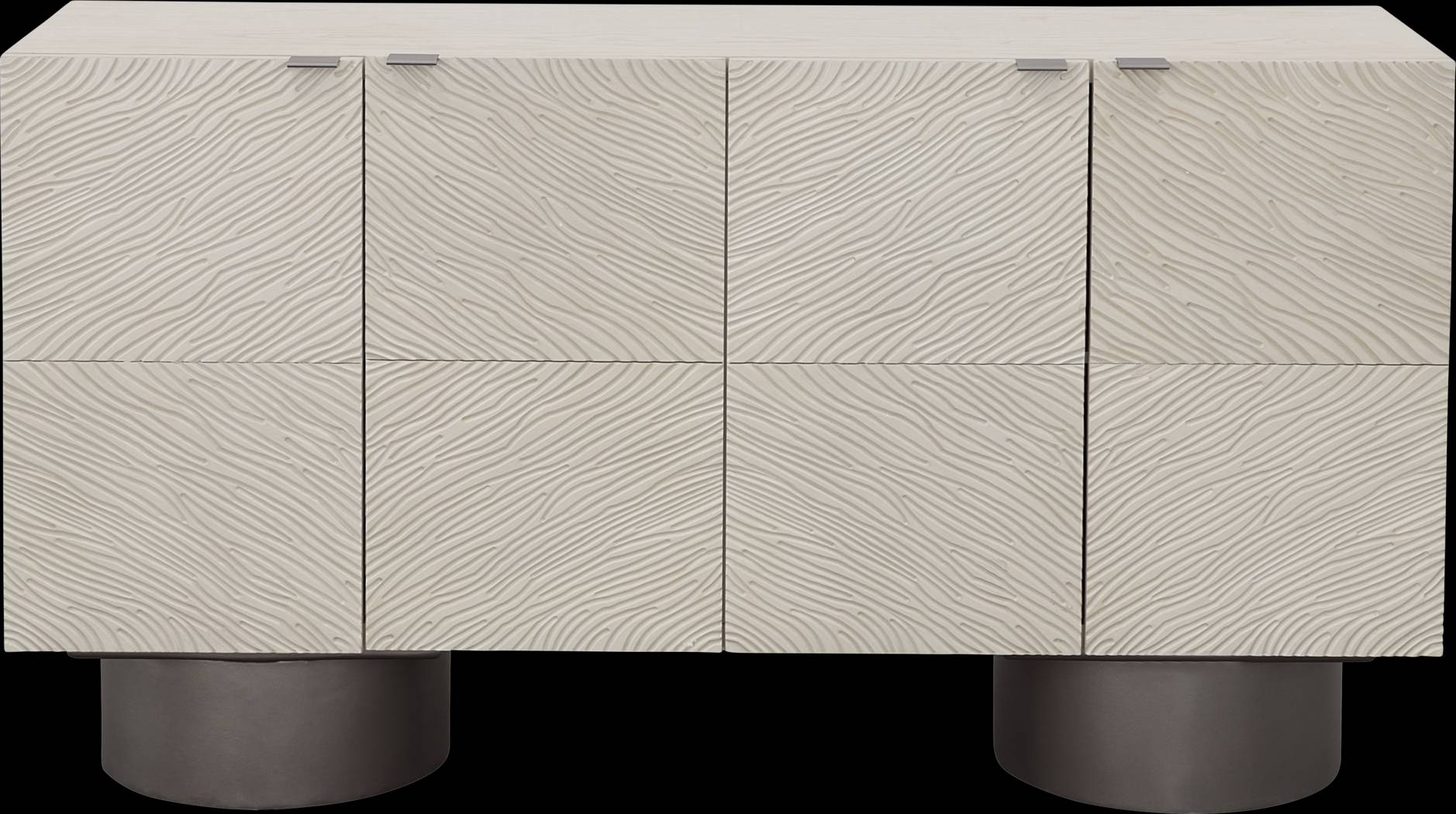 Shirecliffe White Credenza - Thumbnail - Image 3