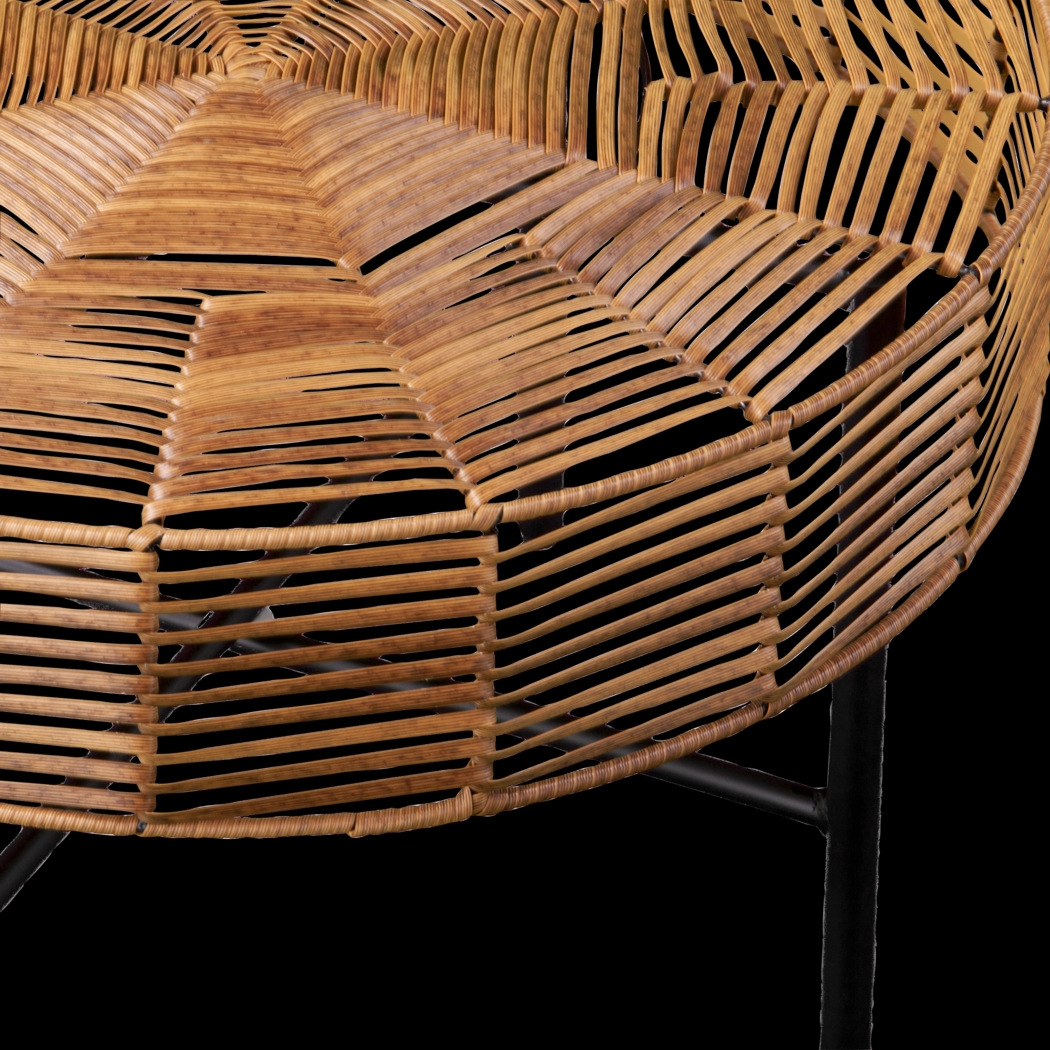 Shirene Natural Outdoor Nesting Tables, Set of 2 - Thumbnail - Image 6