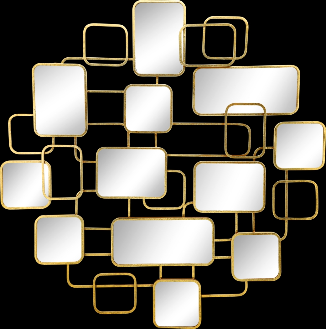 Shiretown I Gold Mirror - Thumbnail - Image 1