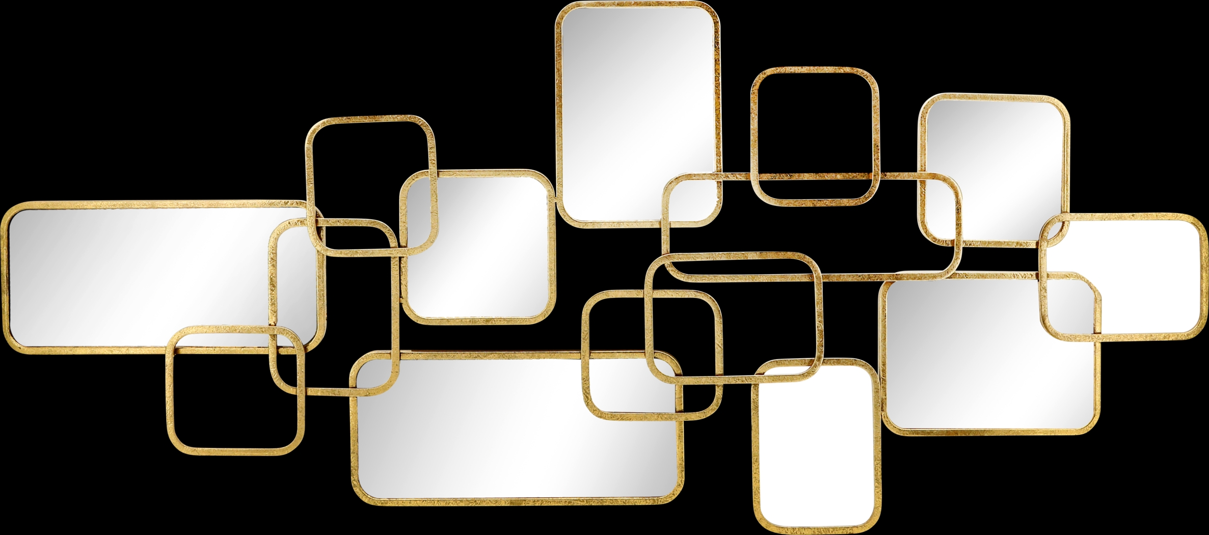 Shiretown II Gold Mirror - Thumbnail - Image 1