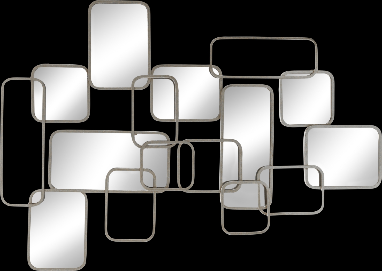 Shiretown III Silver Mirror - Thumbnail - Image 1