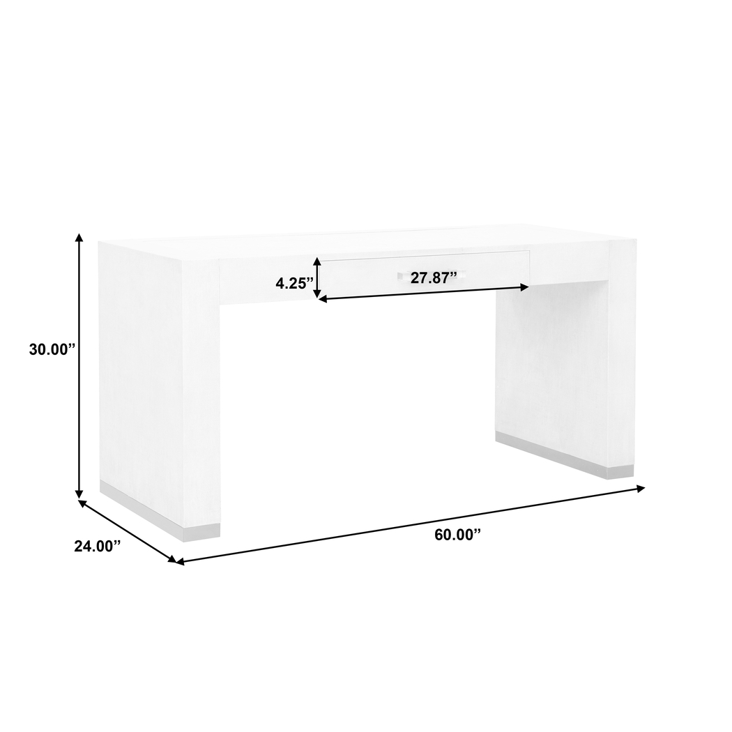 Shirhall White Desk - Thumbnail - Image 8