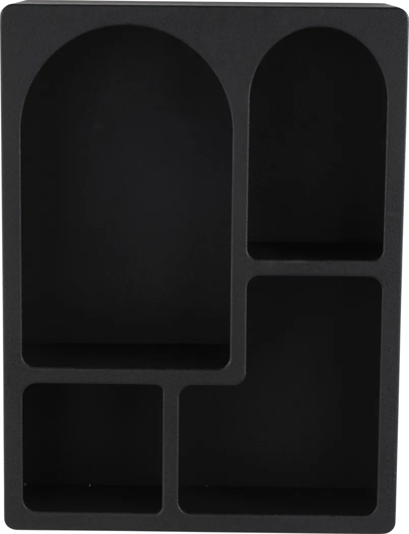 Shiri Black Wall Shelf - Thumbnail - Image 6