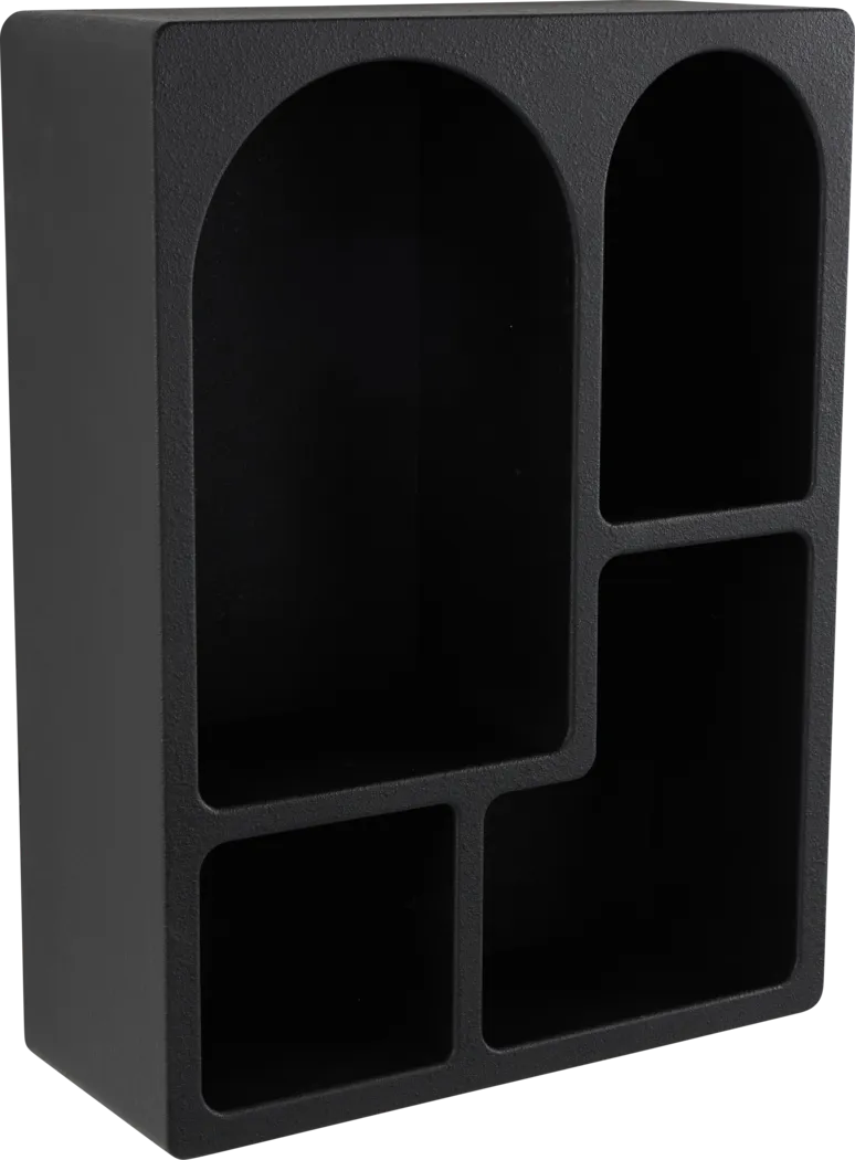 Shiri Black Wall Shelf - Thumbnail - Image 7