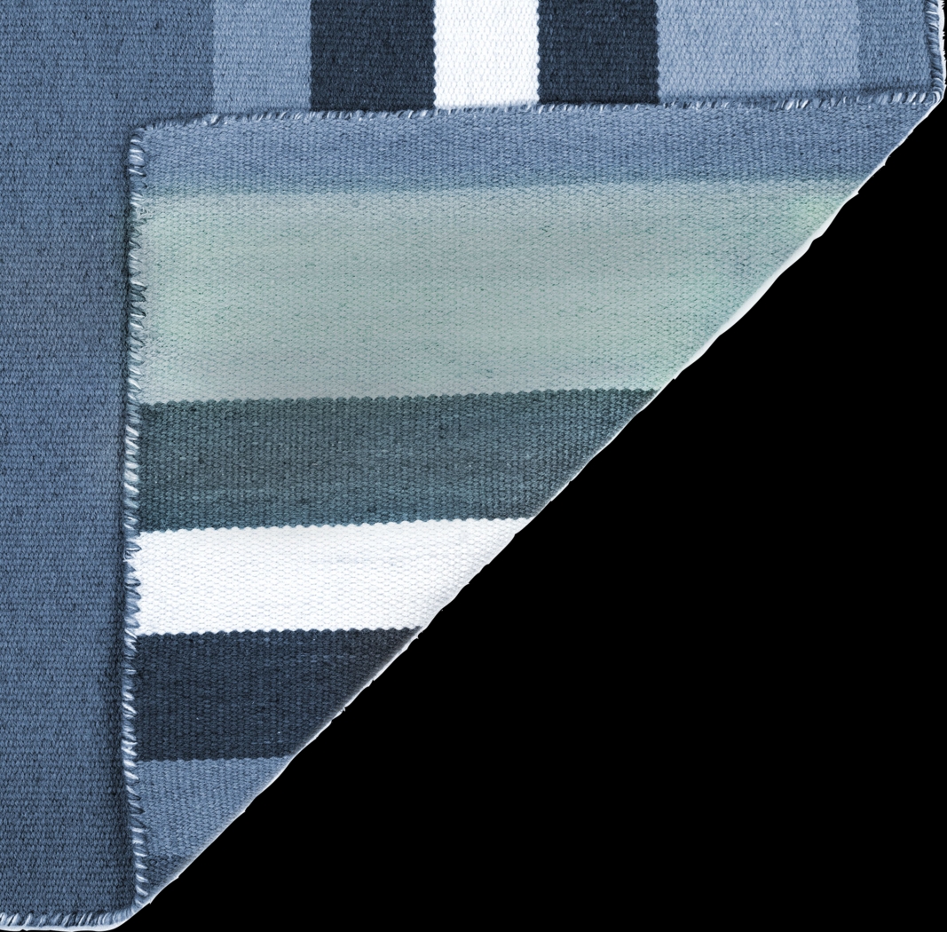 Shirnul Blue 7'6 x 9'6 Indoor/Outdoor Rug - Thumbnail - Image 5