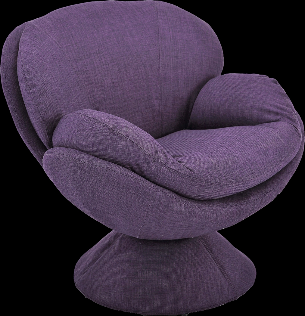 Shobu Purple Accent Chair - Thumbnail - Image 1
