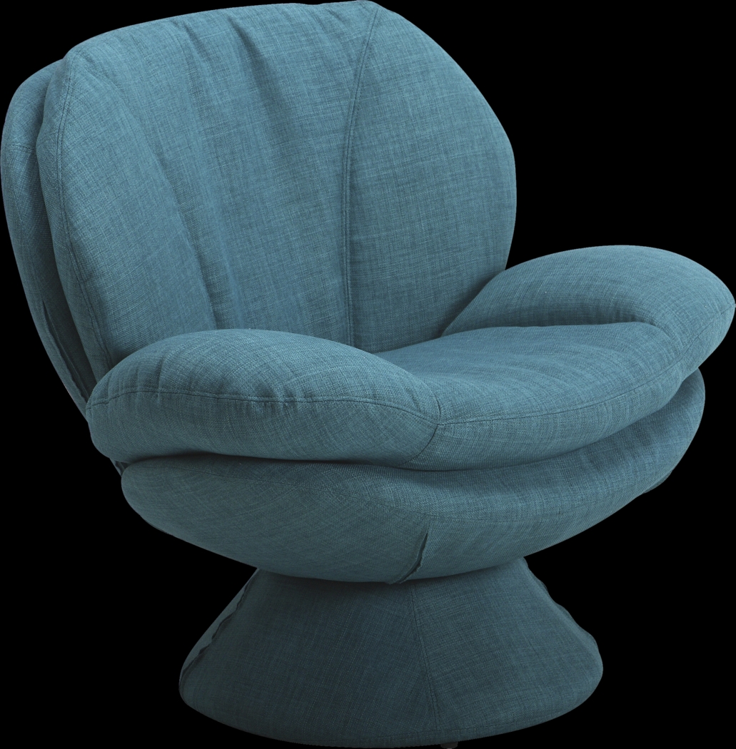 Shobu Turquoise Accent Chair - Thumbnail - Image 1