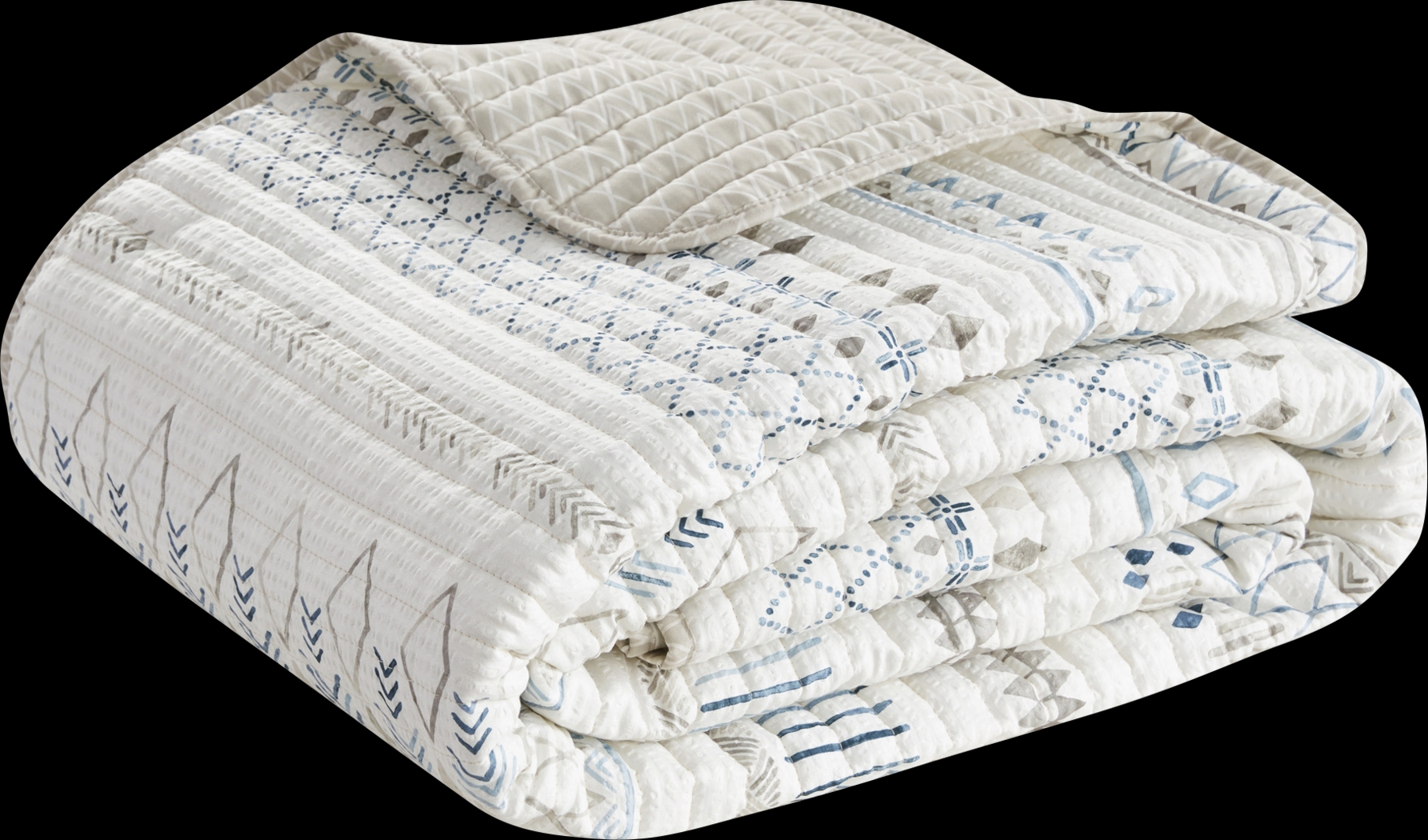 Shofner Taupe 3 Pc King/California King Quilt Set - Thumbnail - Image 4