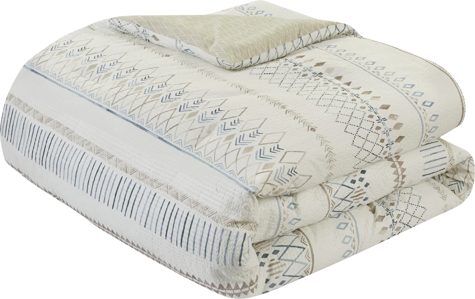 Shofner Taupe 5 Pc Full/Queen Comforter Set - Thumbnail - Image 10