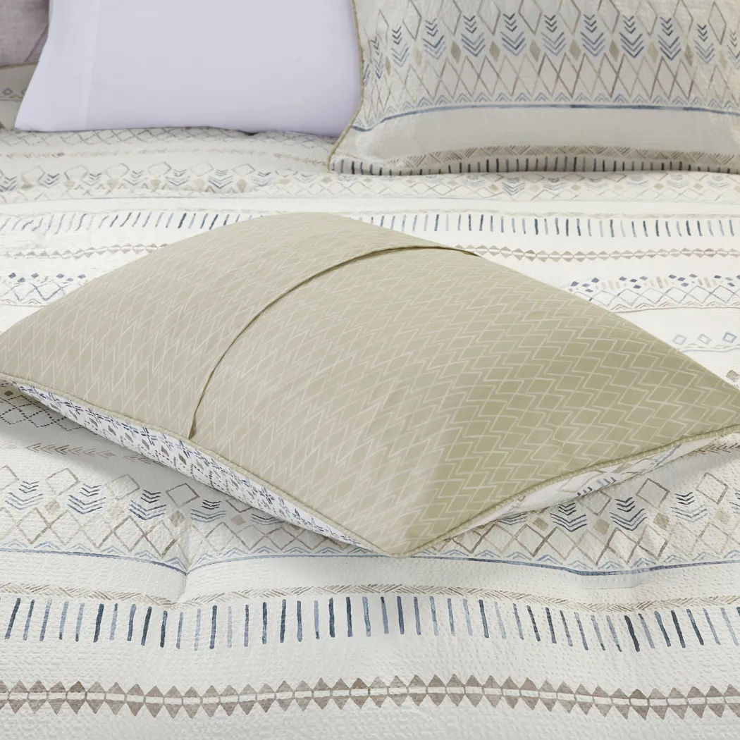 Shofner Taupe 5 Pc Full/Queen Comforter Set - Thumbnail - Image 11