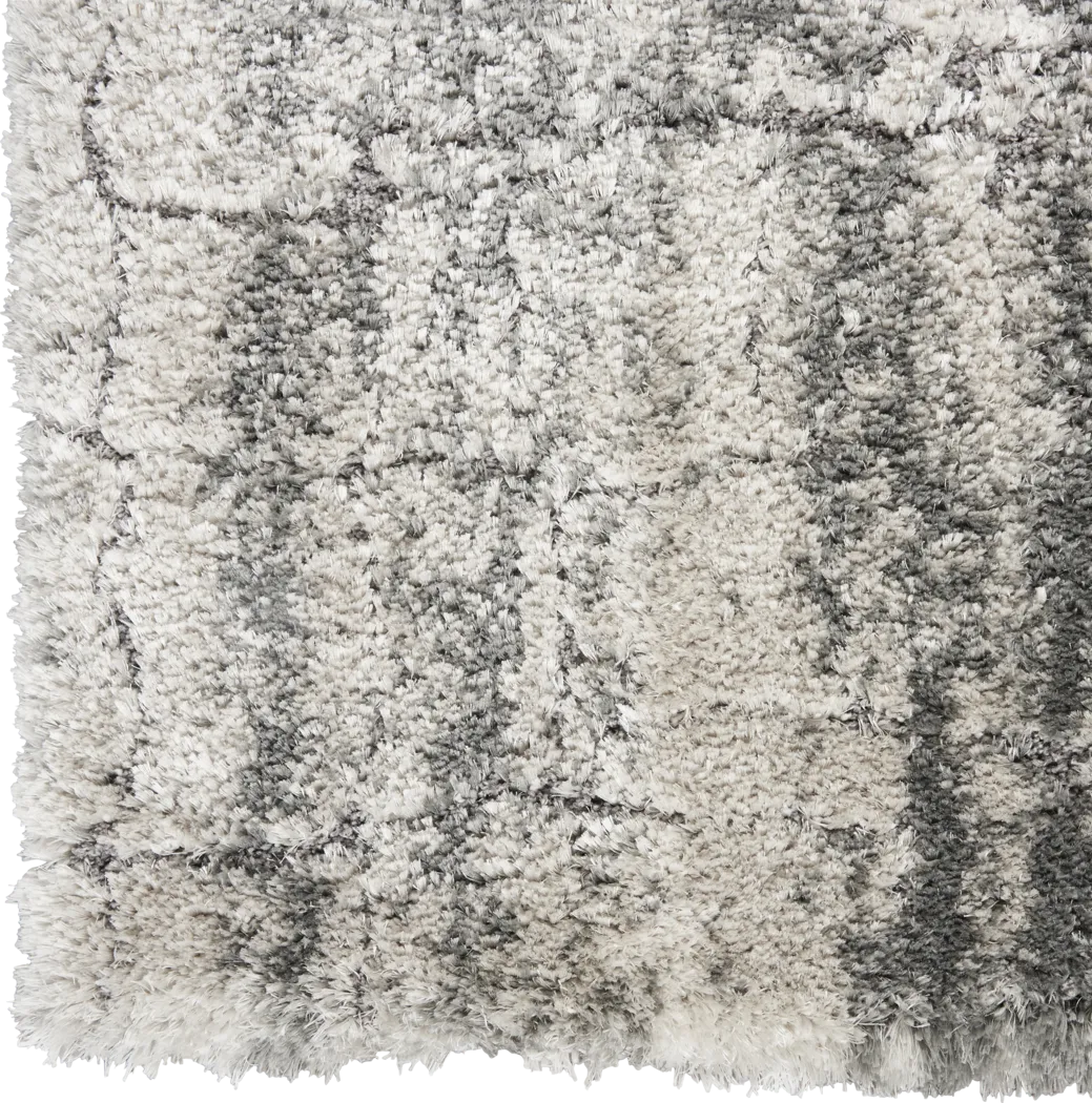 Shogzi Ivory/Charcoal 5'3 x 7'3 Rug - Thumbnail - Image 5