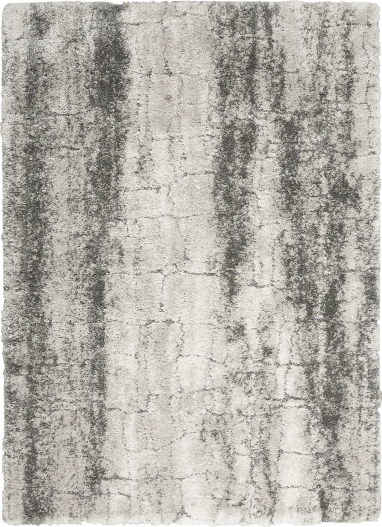 Shogzi Ivory/Charcoal 5'3 x 7'3 Rug - Thumbnail - Image 1