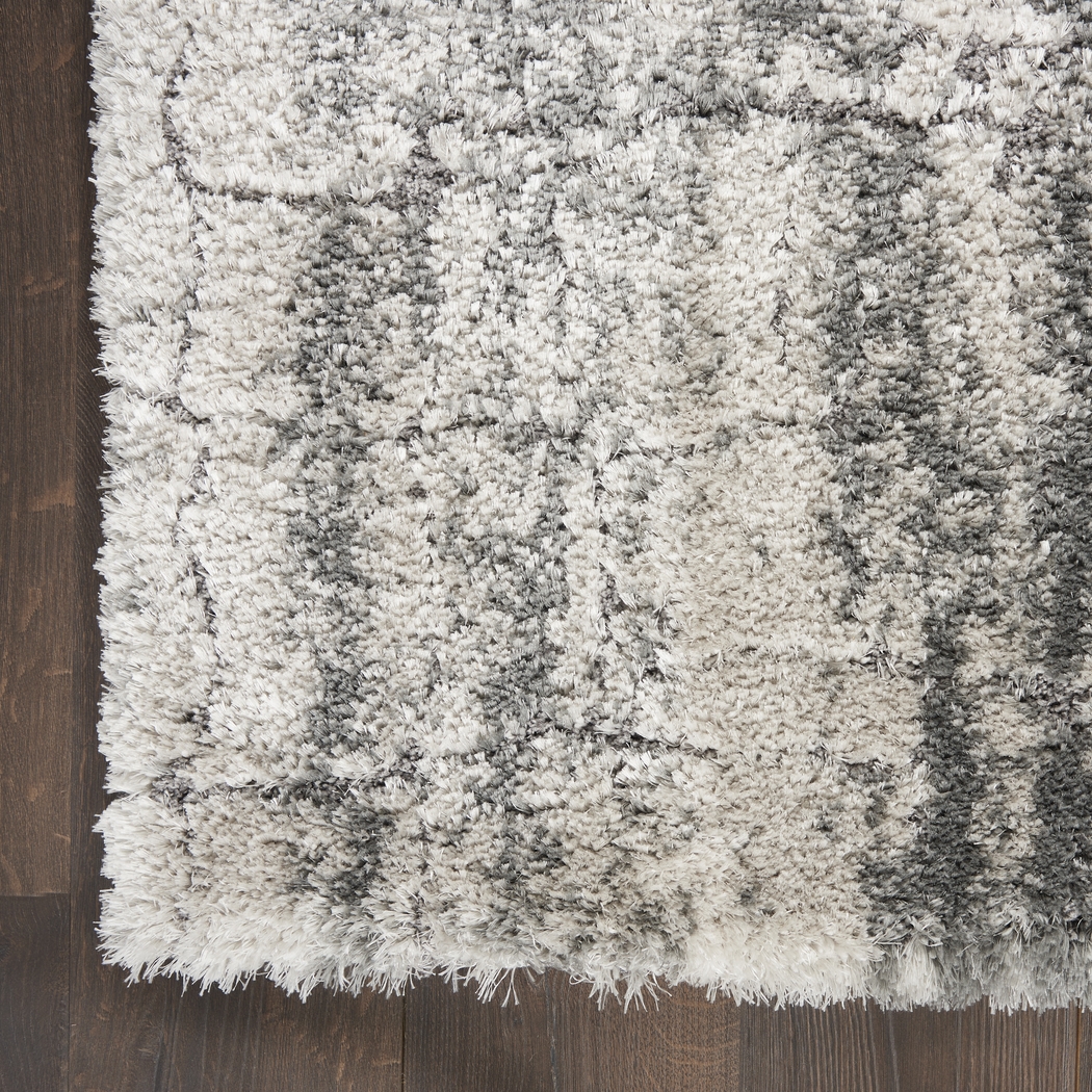 Shogzi Ivory/Charcoal 7'10 x 9'10 Rug - Thumbnail - Image 3