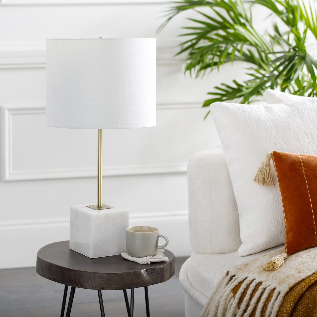 Shoreham Hollow White Lamp - Thumbnail - Image 2