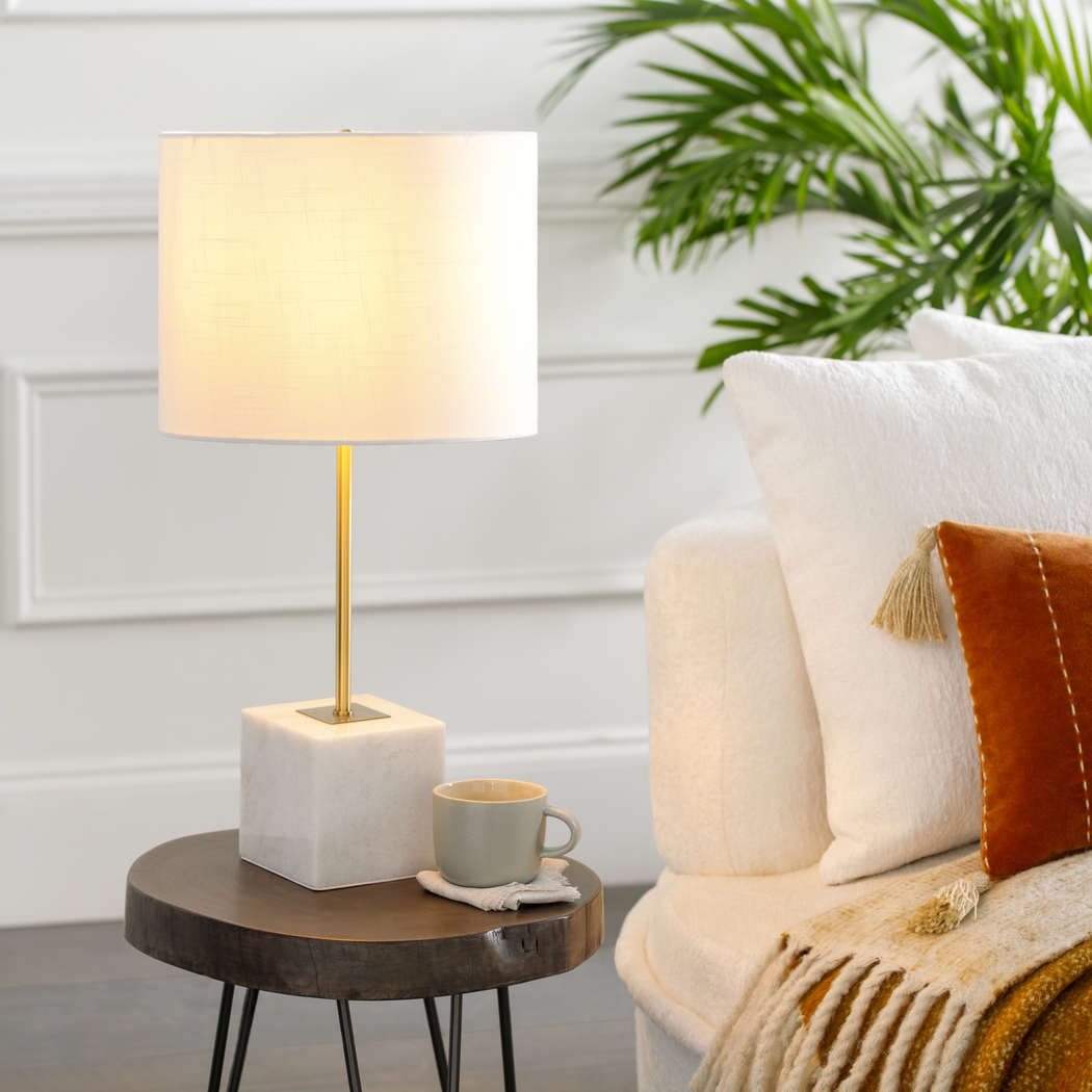 Shoreham Hollow White Lamp - Thumbnail - Image 3