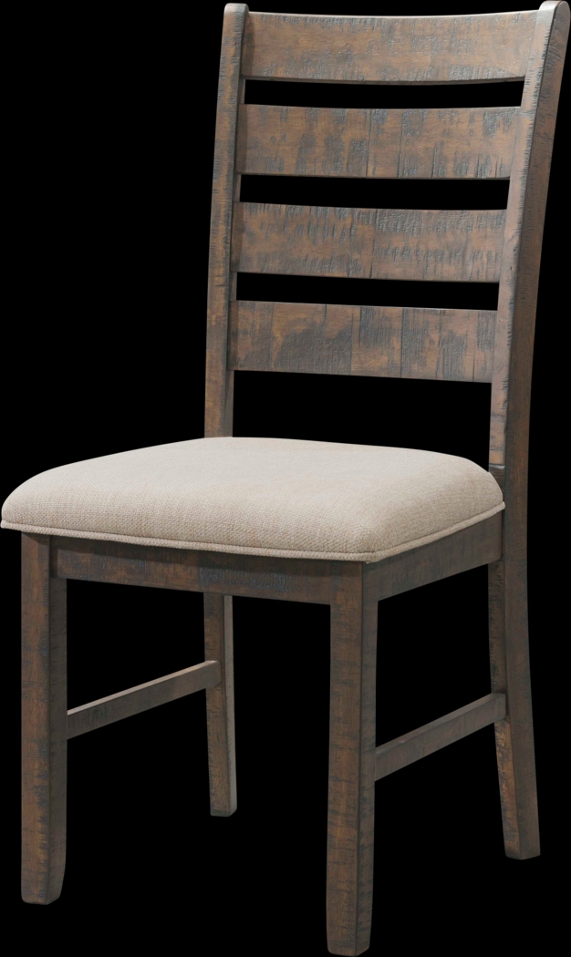 Showcavern Cream Side Chair, Set of 2 - Thumbnail - Image 3