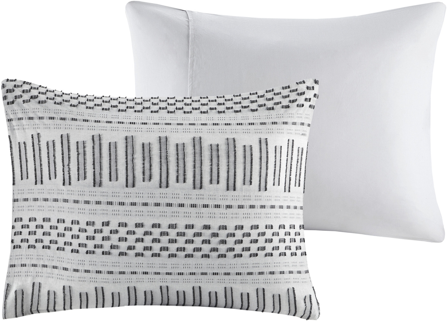 Shrader Gray 3 Pc King/California Comforter Set - Thumbnail - Image 4