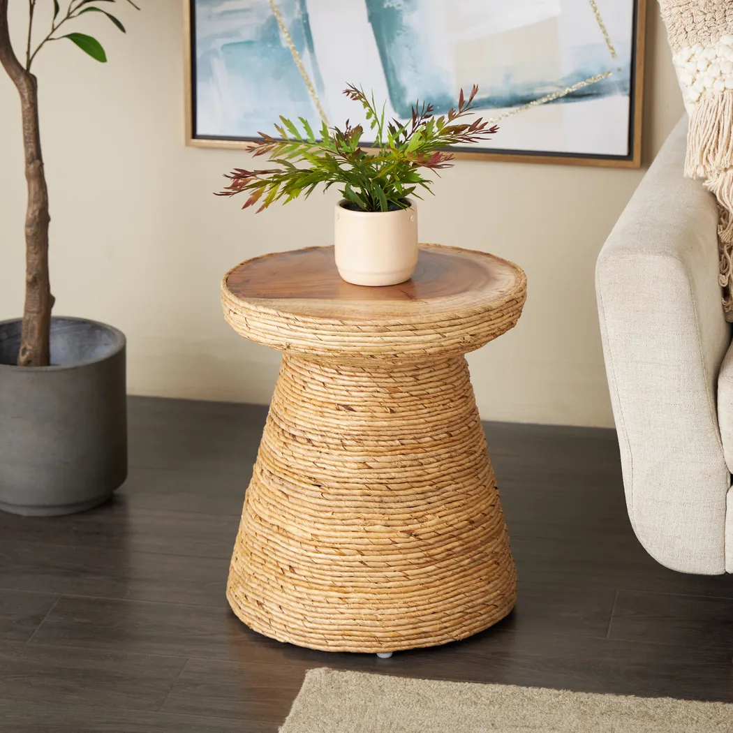Shrubrew Brown End Table - Thumbnail - Image 2