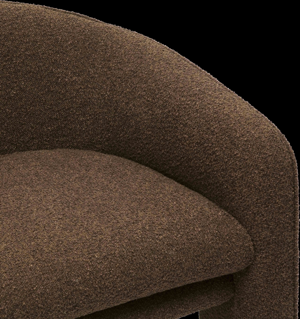 Shryrock Brown Accent Chair - Thumbnail - Image 4