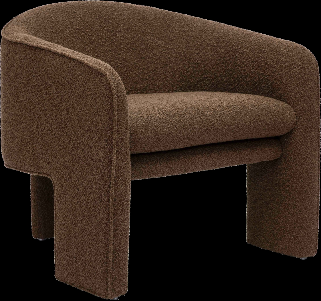 Shryrock Brown Accent Chair - Thumbnail - Image 1