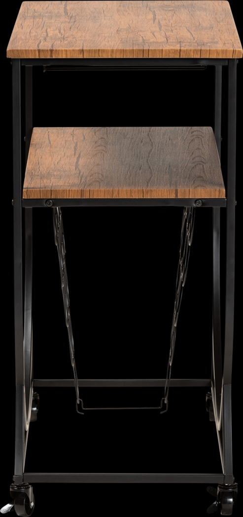 Shubel Walnut Bar Cart - Thumbnail - Image 3