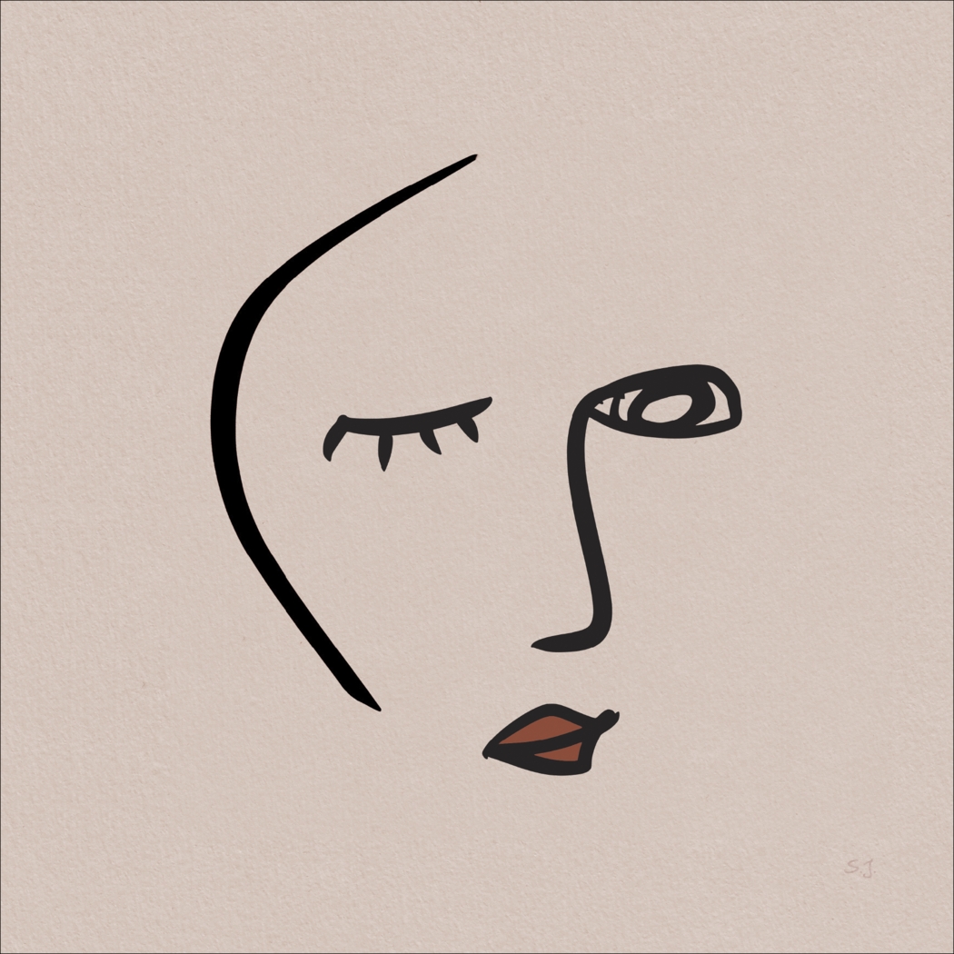 Shukara Pink Canvas Artwork - Thumbnail - Image 1