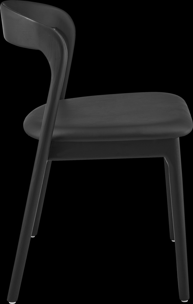 Shumway I Black Side Chair - Thumbnail - Image 5