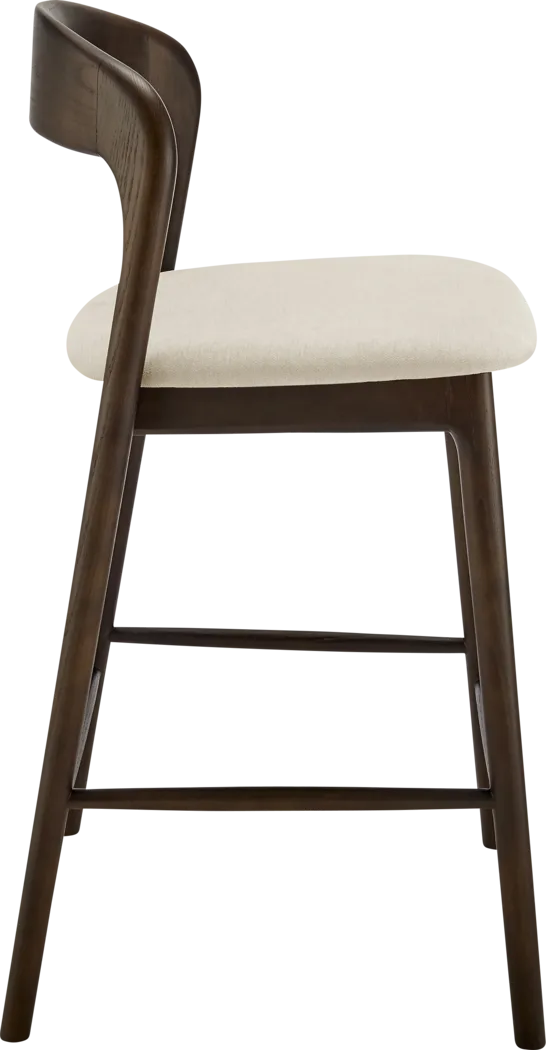 Shumway I Natural and Dark Walnut Counter Height Stool - Thumbnail - Image 3
