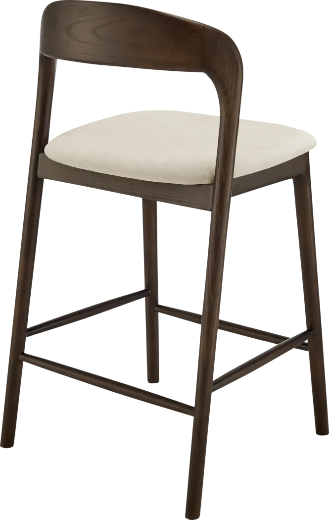 Shumway I Natural and Dark Walnut Counter Height Stool - Thumbnail - Image 4