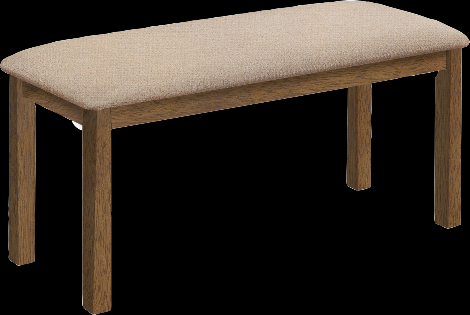 Shuptrine Beige Dining Bench - Thumbnail - Image 1