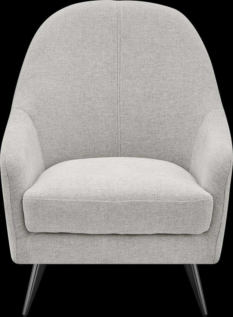 Shutesbury Taupe Accent Chair - Thumbnail - Image 2